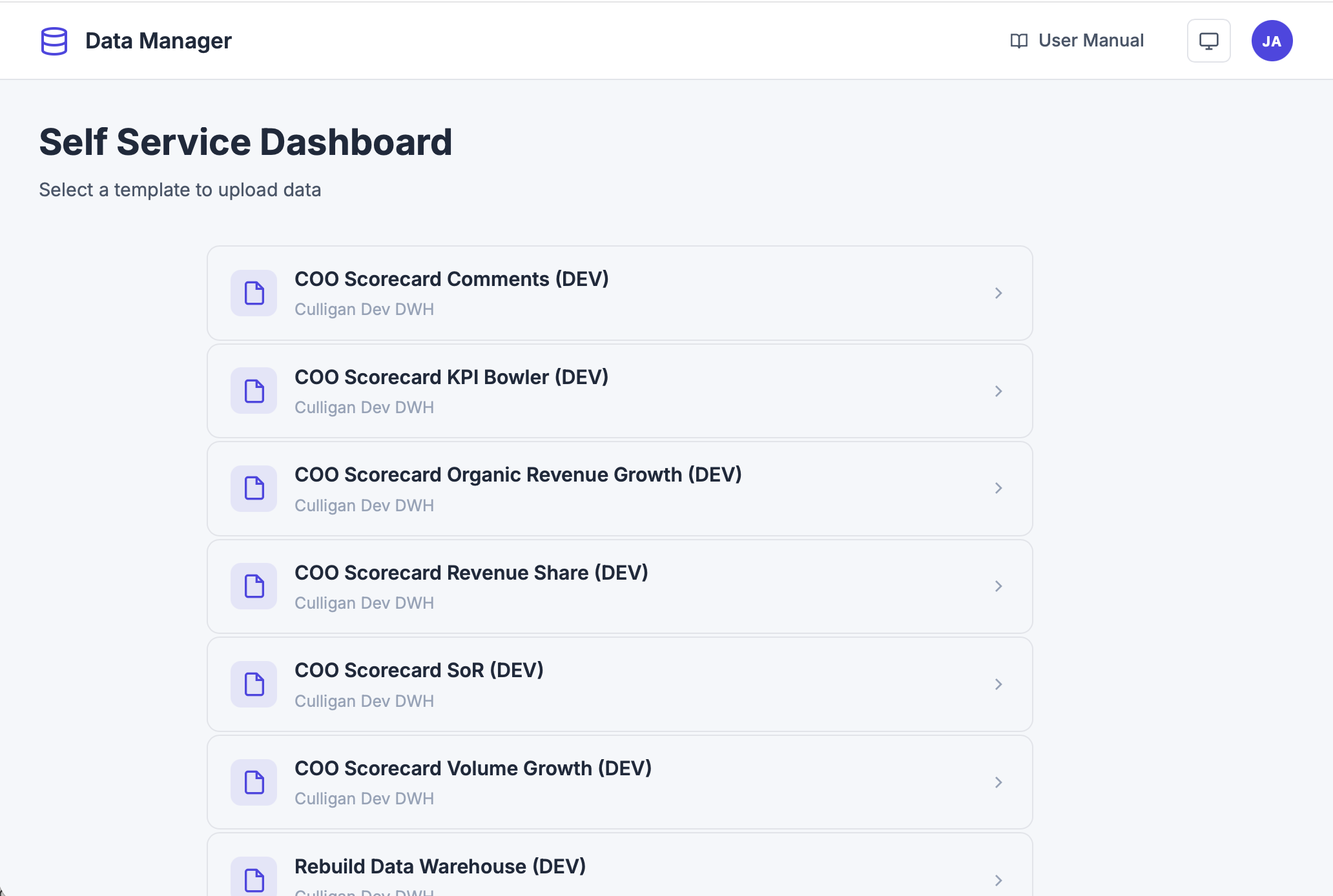 Dashboard